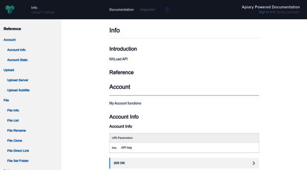 nxload.docs.apiary.io