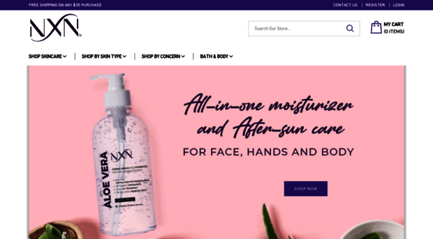 nxnbeauty.com