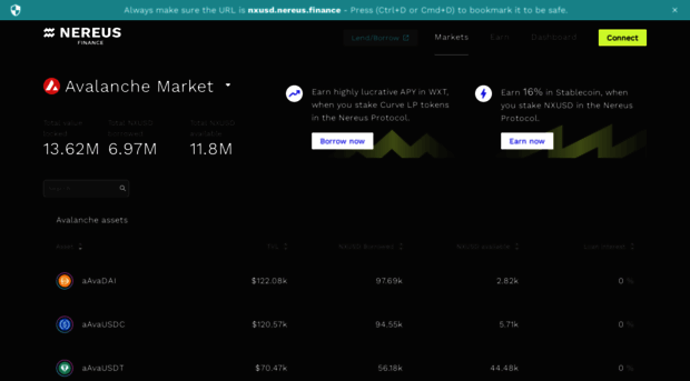 nxusd.nereus.finance
