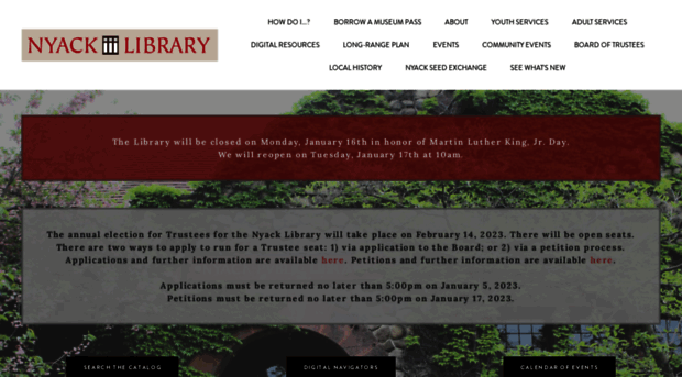 nyacklibrary.org