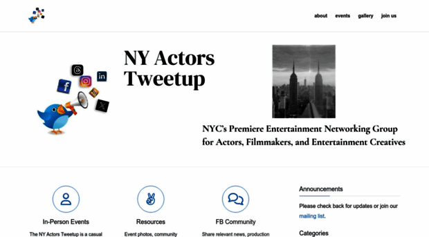 nyactorstweetup.com