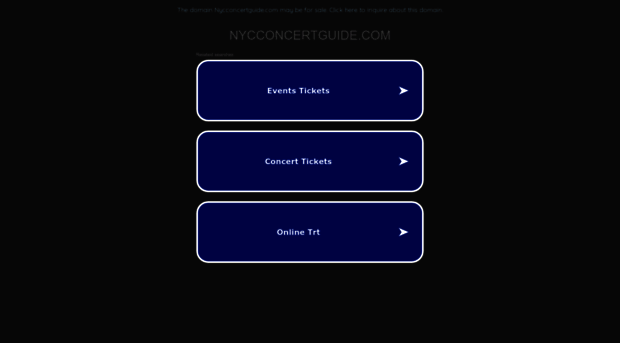 nycconcertguide.com