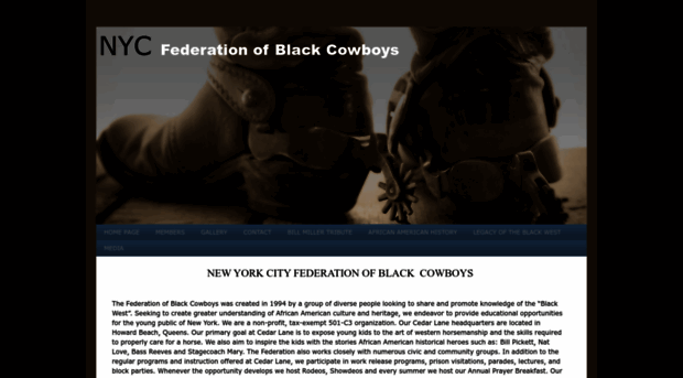 nycfederationofblackcowboys.com