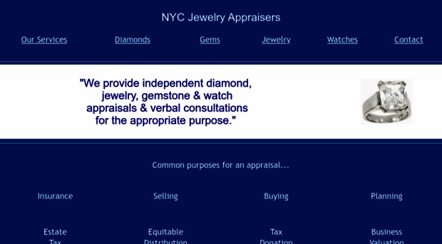 nycjewelryappraisers.com