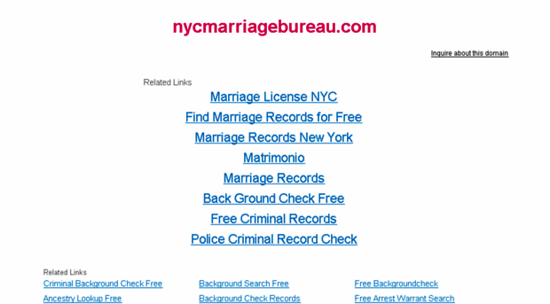 nycmarriagebureau.com