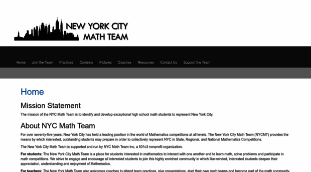 nycmathteam.org