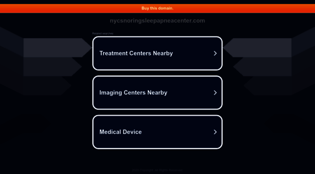nycsnoringsleepapneacenter.com
