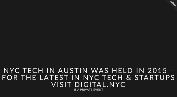 nyctechinaustin.splashthat.com