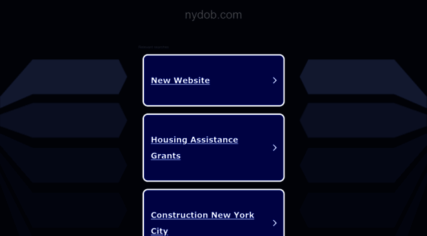 nydob.com