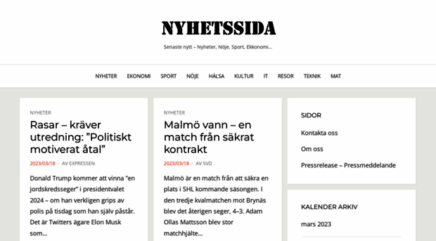 nyhetssida.se