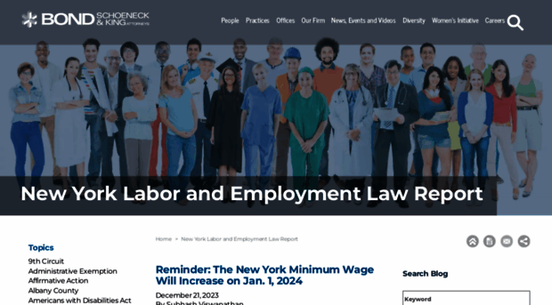 nylaborandemploymentlawreport.com