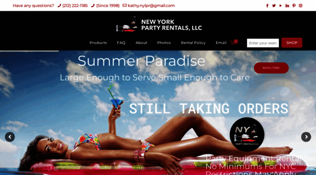 nylinenpartyrentals.com