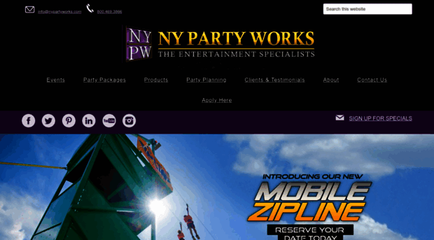 nypartyworks.com