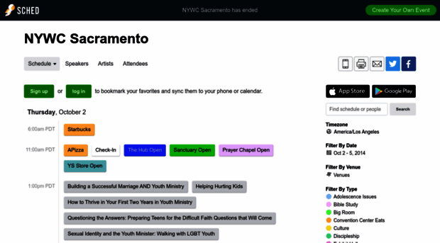 nywcsacramento2014.sched.org