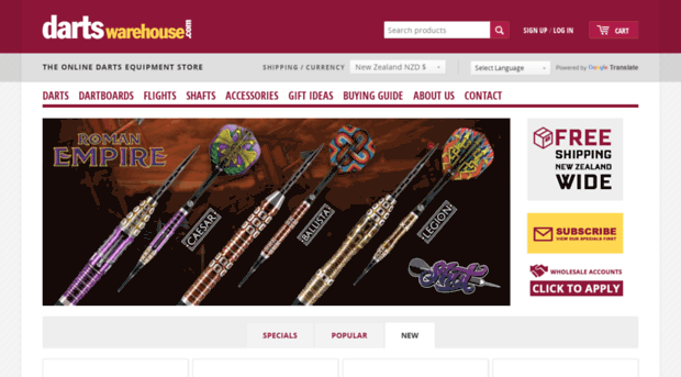 nz.dartswarehouse.com