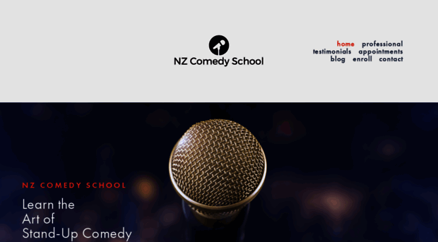 nzcomedyschool.com