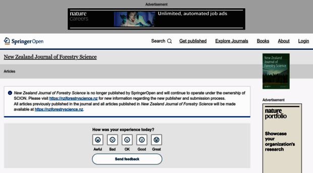 nzjforestryscience.com