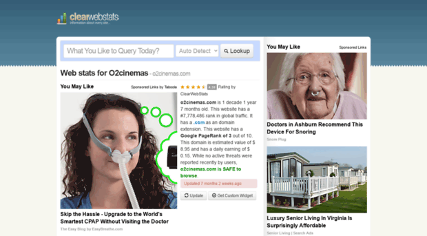 o2cinemas.com.clearwebstats.com