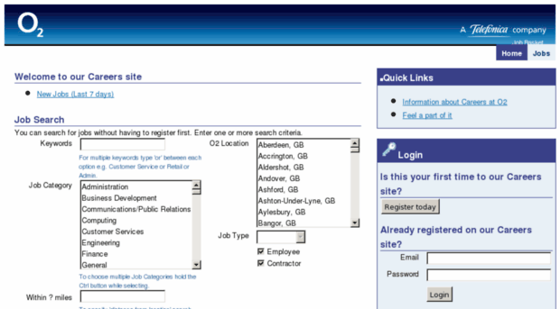 o2jobs.o2.com