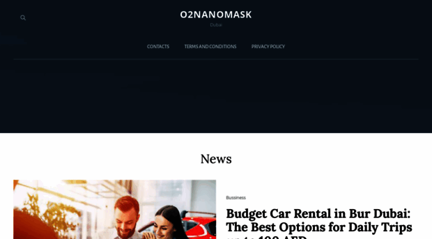 o2nanomask.com