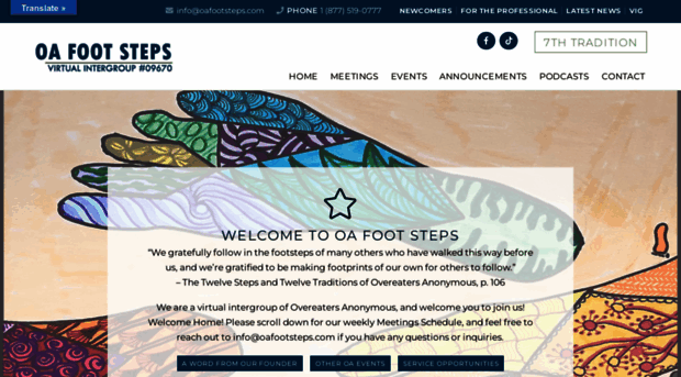 oafootsteps.com