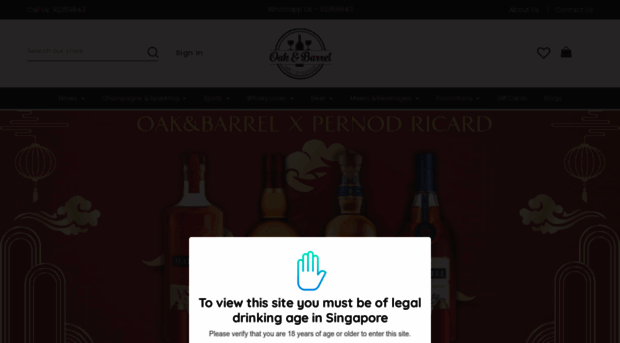 oakandbarrel.com.sg