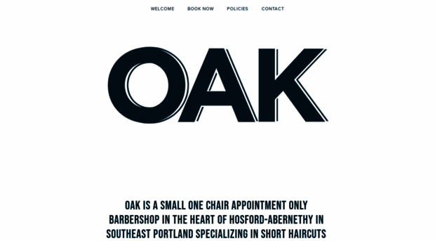 oakbarbershop.com