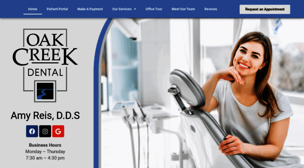 oakcreek-dental.com