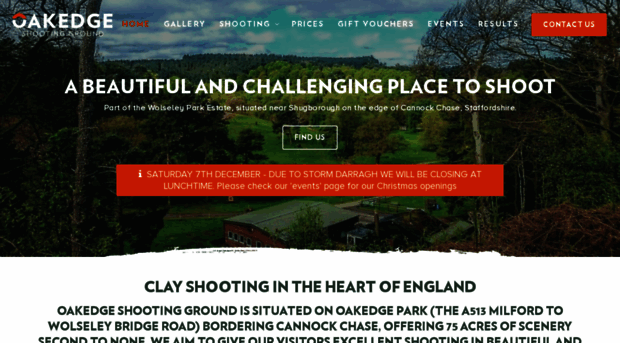 oakedgeshootingground.co.uk