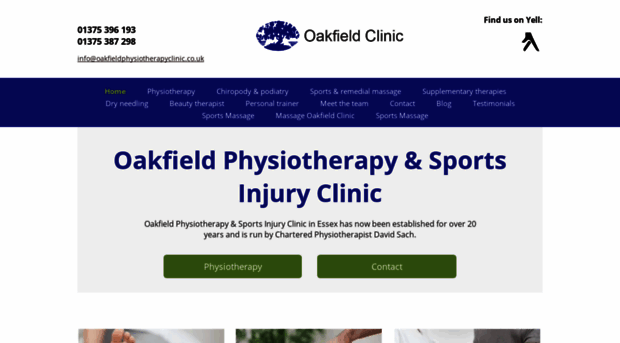 oakfieldphysiotherapyclinic.co.uk