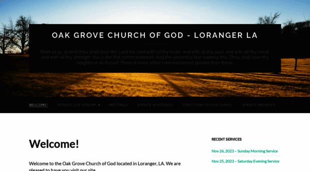 oakgrovechurchofgod.com