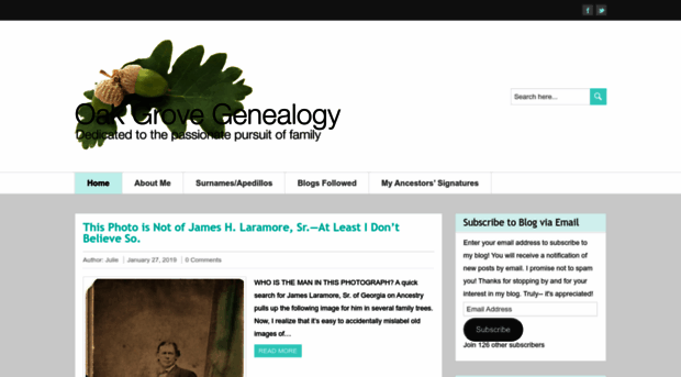 oakgrovegenealogy.com