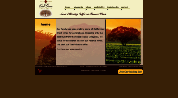 oakgrovewines.com