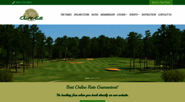 oakhillsgolf.com