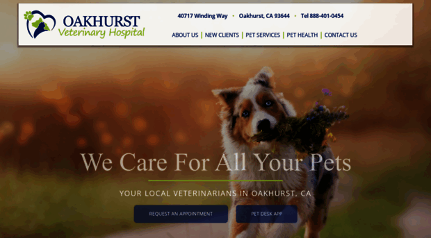 oakhurstveterinaryhospitalca.com