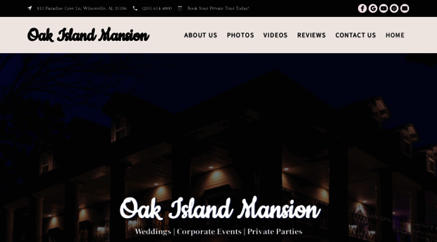 oakislandmansion.com