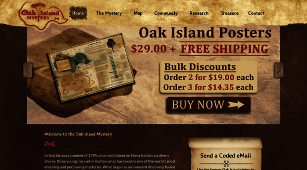 oakislandmystery.com