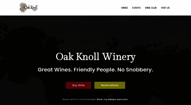 oakknollwinery.com