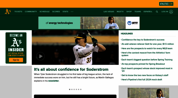 oaklandathletics.com