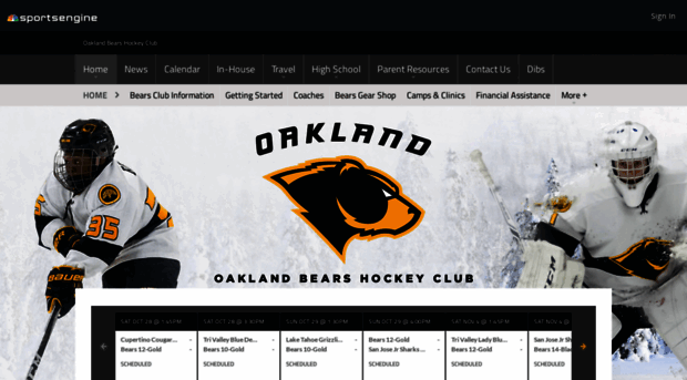 oaklandbears.com