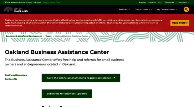 oaklandbusinesscenter.com