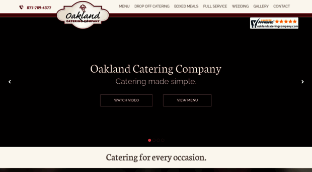 oaklandcateringcompany.com