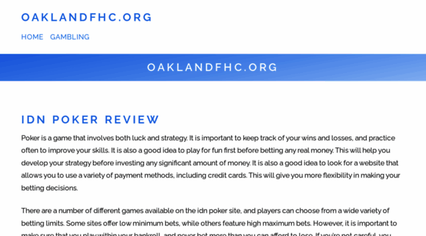 oaklandfhc.org