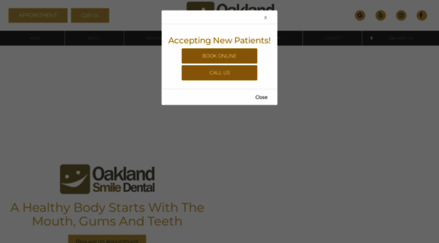 oaklandsmiledental.com