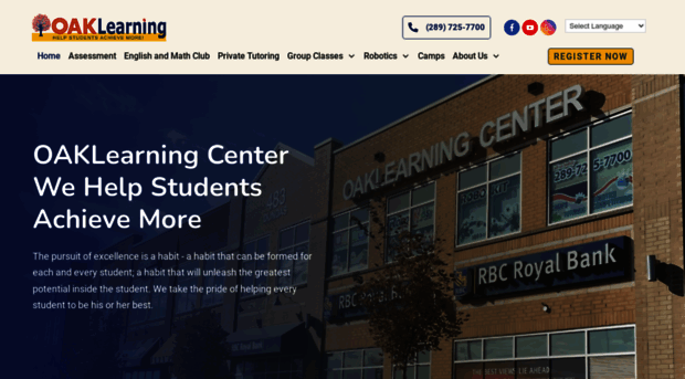 oaklearningcenter.com