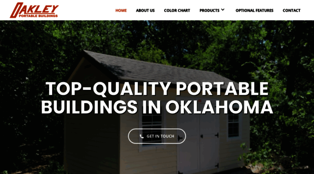 oakleyportablebuildings.com