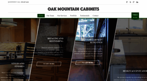 oakmountaincabinets.com