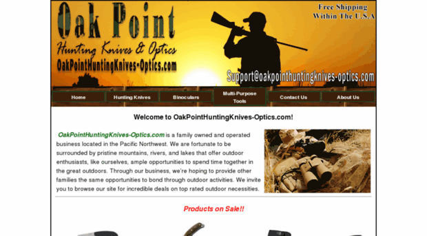 oakpointhuntingknives-optics.com