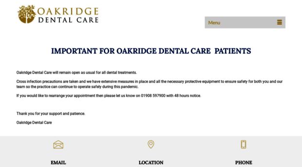 oakridgedentalcare.co.uk