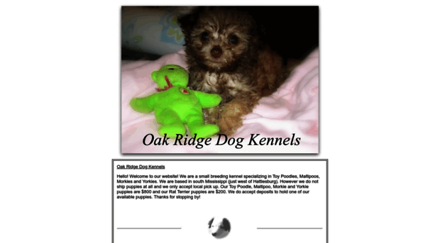 oakridgedogkennels.com